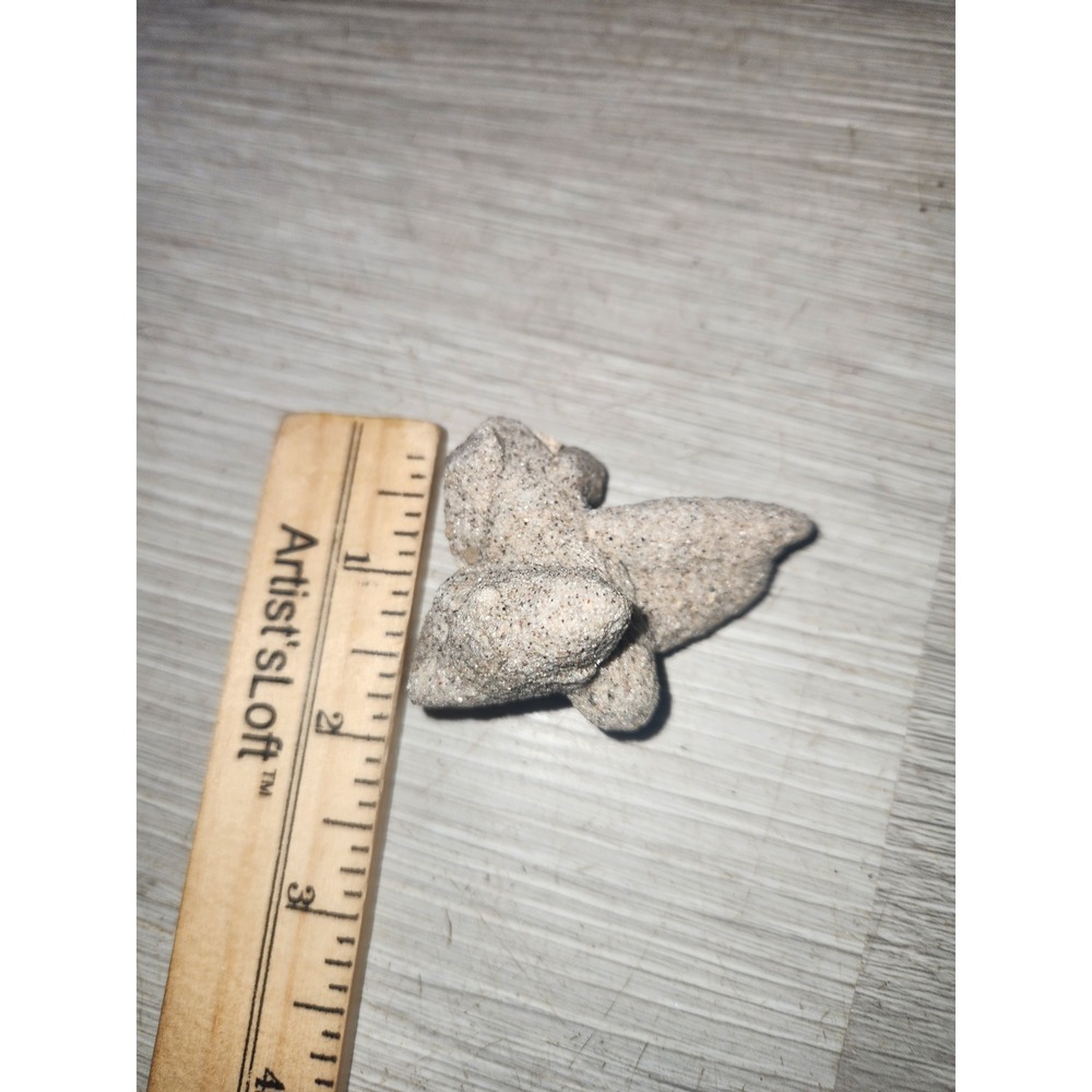 Natural Sand Calcite Crystal Cluster Specimen Earthy Mineral Formation 1.5 Inch - Picture 3 of 4